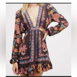 ‘Violet Hill’ Free People Tunic. Size 12.